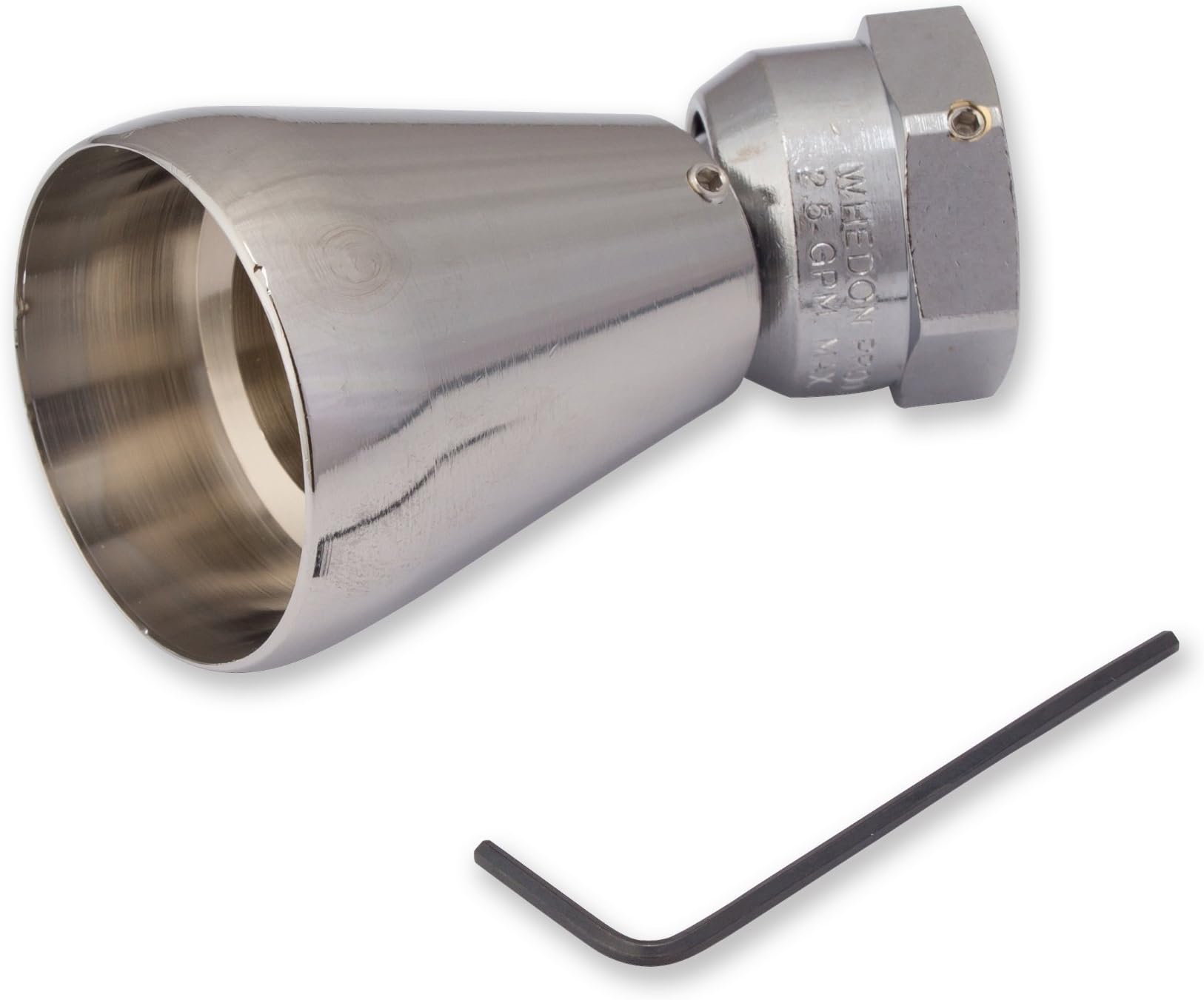 WhedonProducts DS1VP Vandal Proof showerhead, Chrome