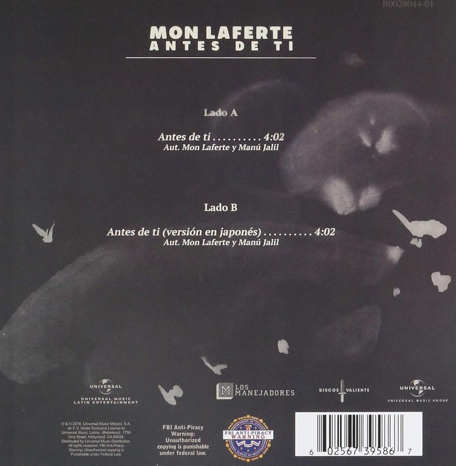 Mon Laferte Antes De Ti Version En Espanol Y En Japones Vinyl Single Mon Laferte Amazon Com Music