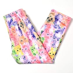 Girls Warm Winter Pajamas Kids Cat Pjs Set Plush