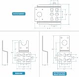 Onlyfire Universal Stainless Steel Rotisserie Motor Bracket Set 304 Rust Proof view 5