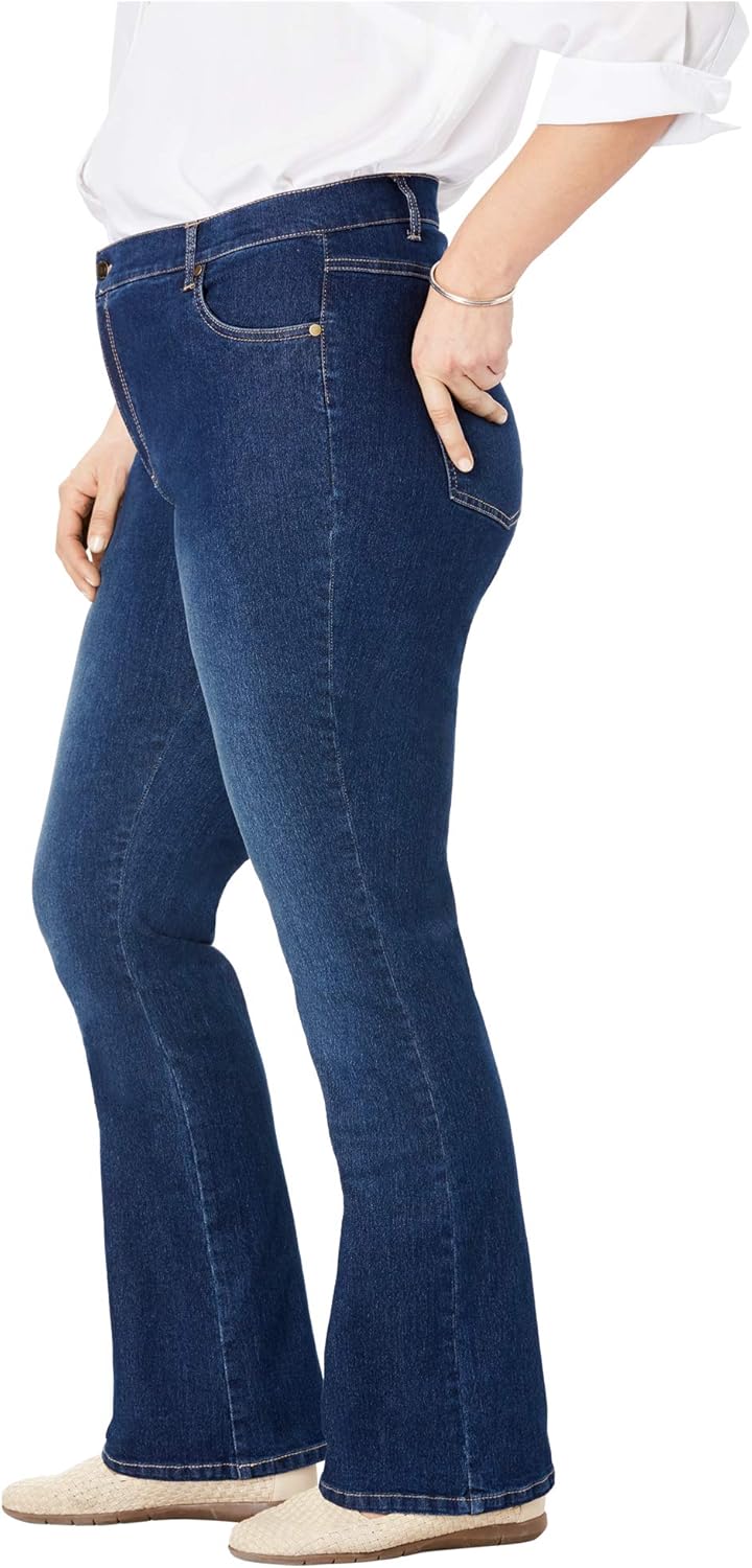 plus size petite bootcut jeans