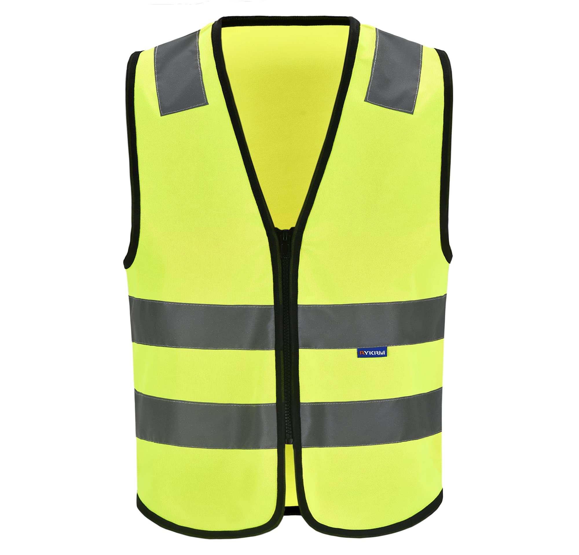 Hi viz vest for horse riding Adult High Visibility Hi Viz Vest Waistcoat high vis vests (XXS-XXL) (XXS, YELLOW)
