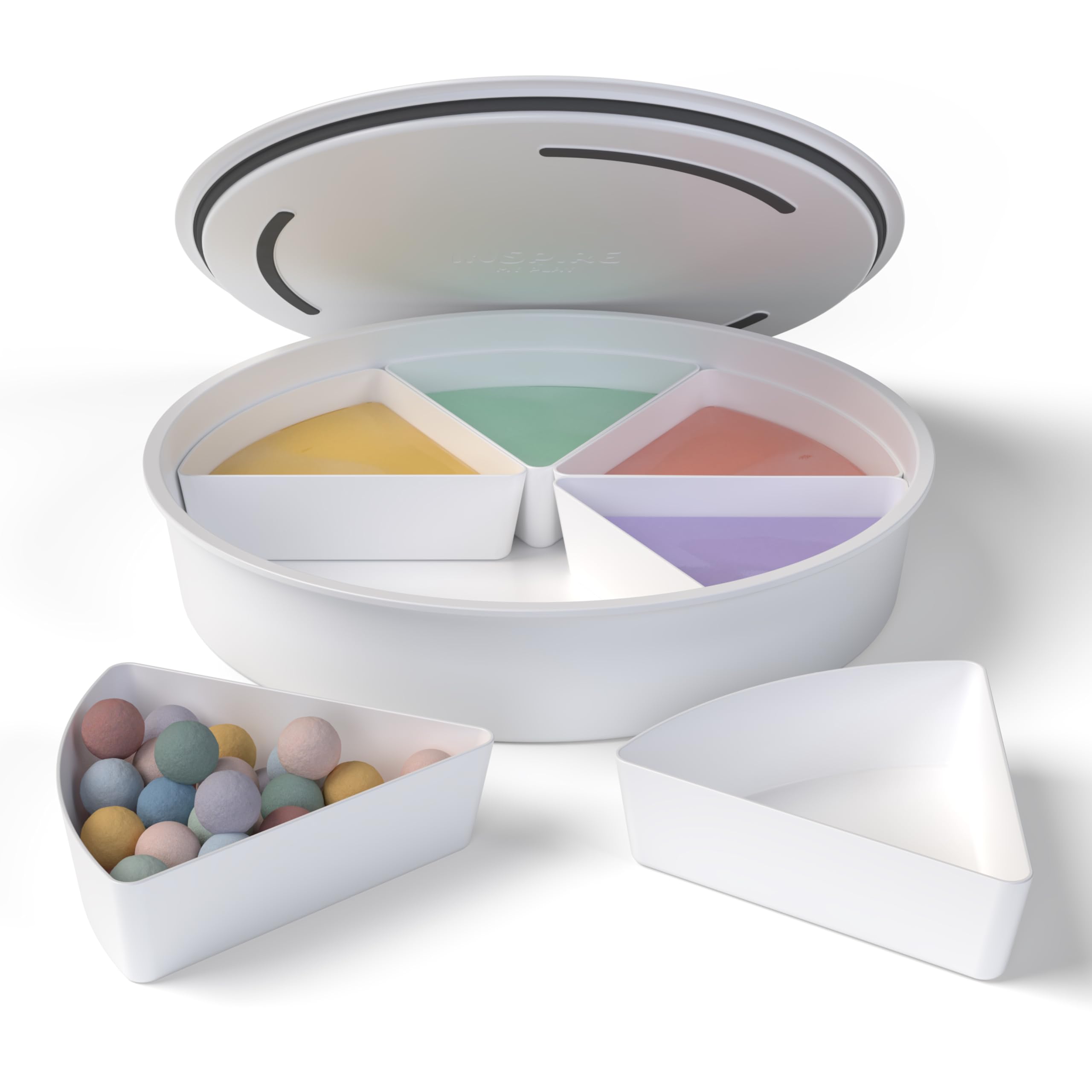 Inspire My Play Play Tray - Tuff Tray with Lid - Messy Play Tray for Toddler - Kids Sensory Play Trays - Developmental Sensory Toys for Disabled Children - Perfect for Water and Sand Play โ image 1