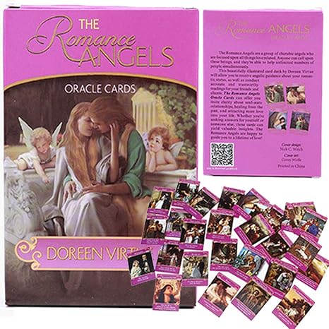 Amazon Co Jp 神秘的なロマンスエンジェルオラクルカード占いエモーショナルスピリットエンハンスメント44かわいいエンジェルレアカード英語版 オラクルカードオラクルカードの販売 ホーム キッチン