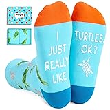 HAPPYPOP Turtle Gifts for Women Men - Funny Sea