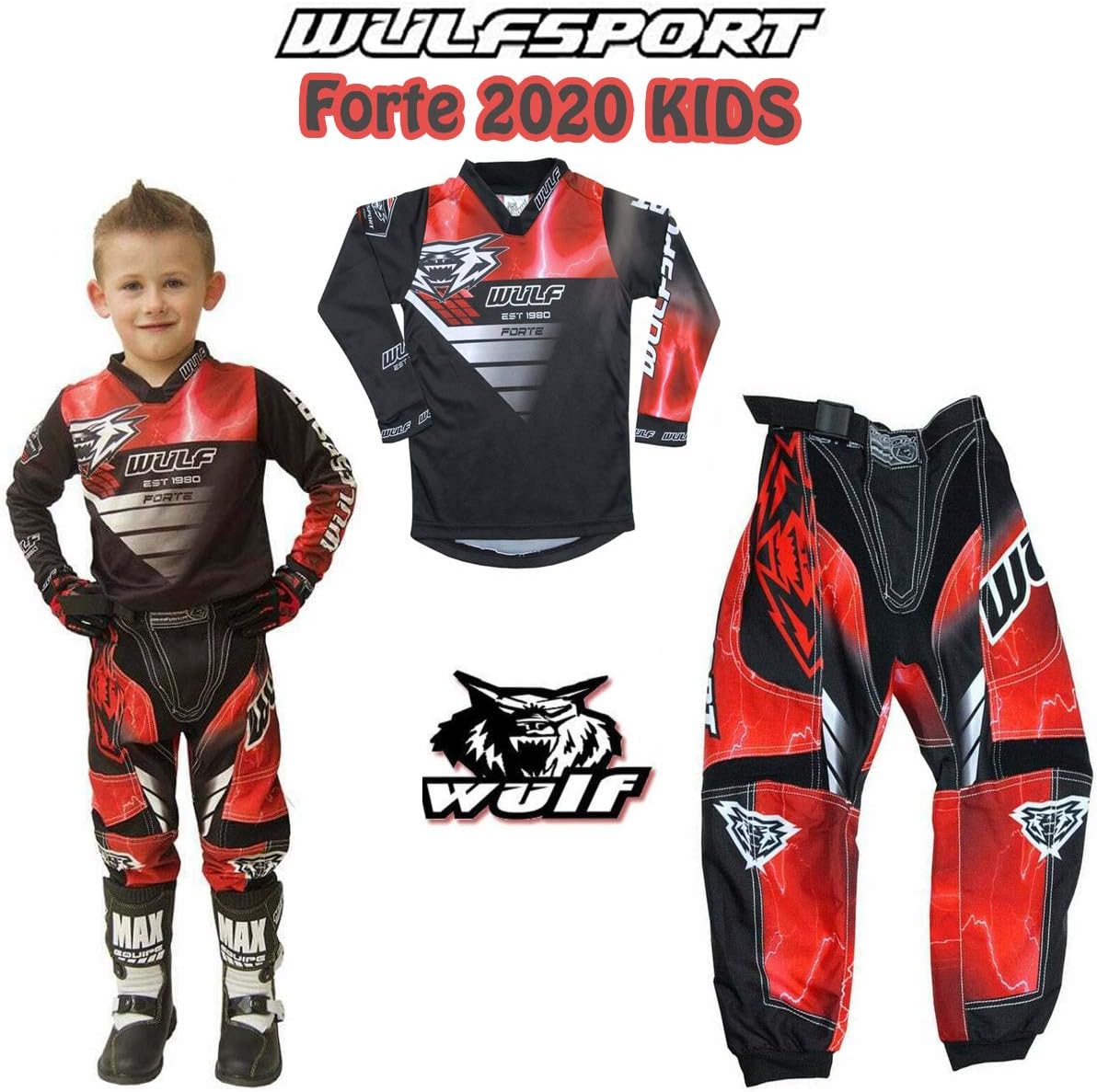 kids motocross outfit