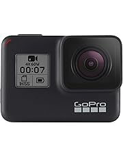 GoPro hero7 - Action Camera 4K con Hypersmooth, Stabilizzazione video e Live streaming - Nero