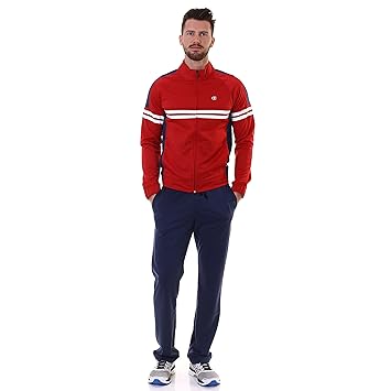 champion tracksuit red