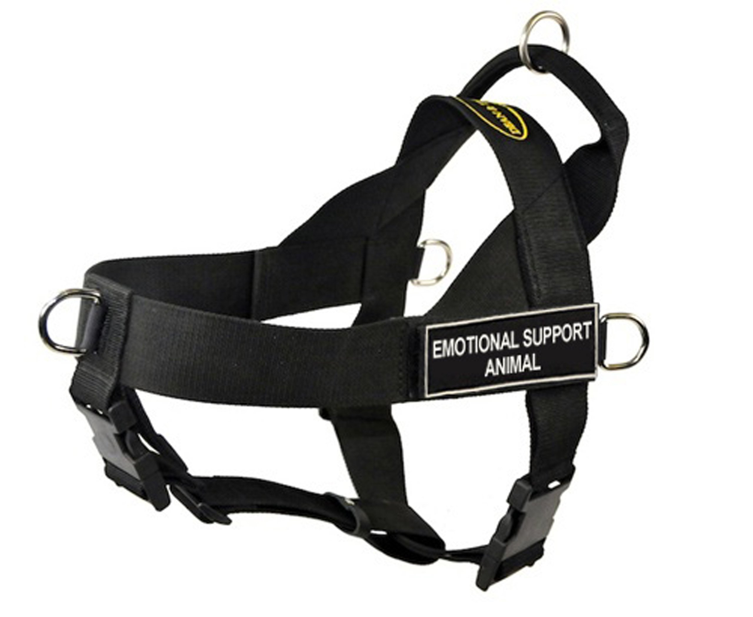 Dean & Tyler DT Universal Emotional Support Animal No Pull Dog Harness, Small, Black