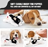 Pet Prime Bulldog Plush Toy with Heartbeat Warmth for Puppies Anxiety Relief view 3