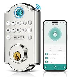 Smart Door Lock WiFi Deadbolt: HEANTLE Keyless