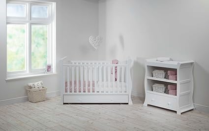 east coast kensington sleigh cot bed