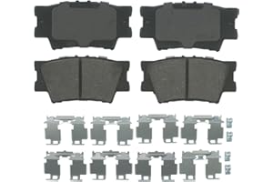 Wagner QuickStop ZD1212 Rear Disc Brake Pad Set for 2018 Toyota RAV4