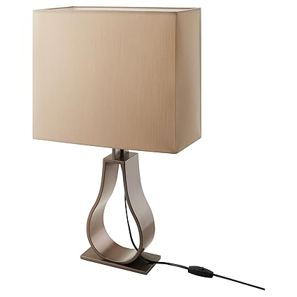 Ikea Klabb Table Lamp Light Brown Bronze Colour Amazon Co Uk