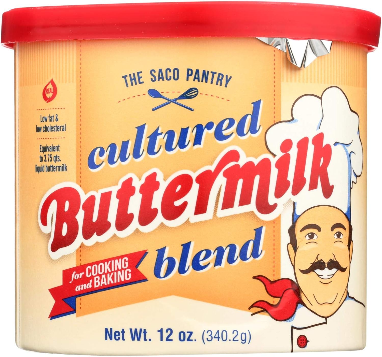 Amazon Com Saco Foods Buttermilk Powder Blend Cultured 12 Oz