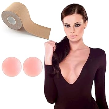 Amazon Com Boob Tape Large Breast Lift Ddd Bra Body Adhesive Small Bob Cleavage Kim Kardashian 2021 Invisible Instant Push Up Booby Tit Lifter Kt Athletic Recovery Nude Beauty