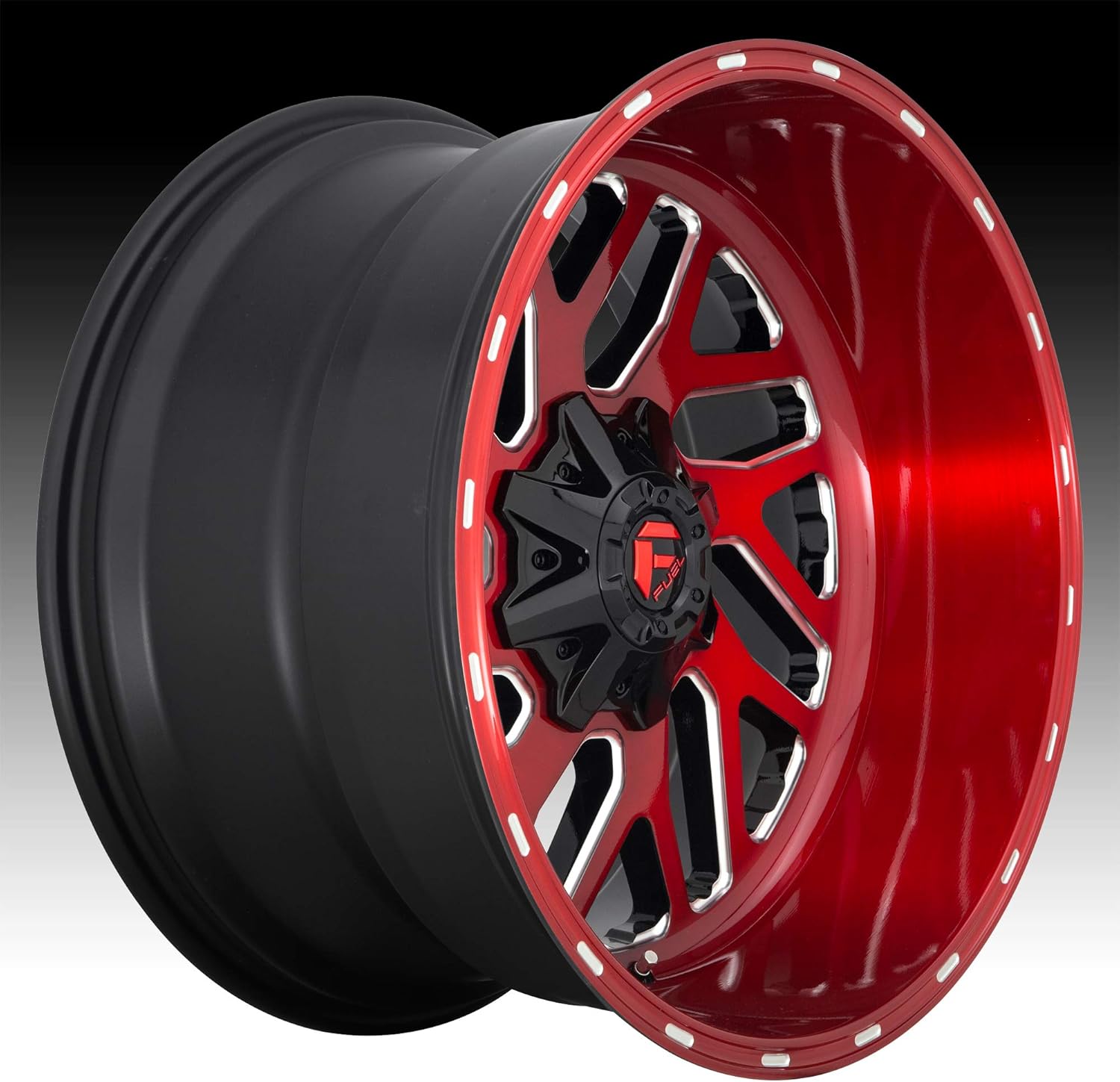 Tis 544bm Black Wheel With Gloss Cnc Milled Accents 0 X 12 Inches 8 X 180 Mm 44 Mm Offset Wheels Tires Automotive