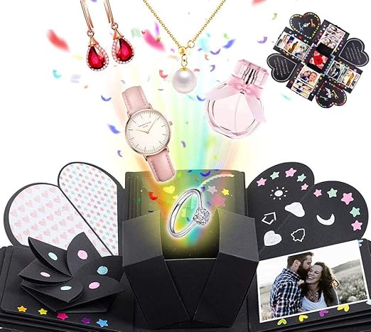 Ela - Caja Sorpresa para Regalo de cumpleaños: Amazon.es: Juguetes y juegos