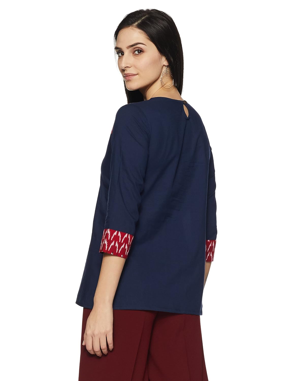 amazon brand- myx women's straight cotton kurta