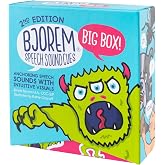 Bjorem Articulation Speech Therapy Cards for Kids - Big Sound Cues | Phonetic cue cards, visual sound cues, speech therapy activities, articulation practice, literacy skills, early readers