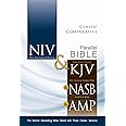 NIV, KJV, NASB, Amplified, Classic Comparative Parallel Bible, Hardcover: The World’s Bestselling Bible Paired with Three Classic Versions
