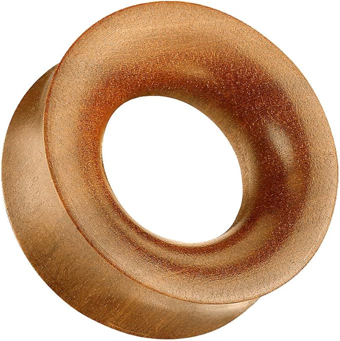 Piercingfaktor Organischer Holz Tunnel Konkav Double Flared Amazon De Sport Freizeit amazon de