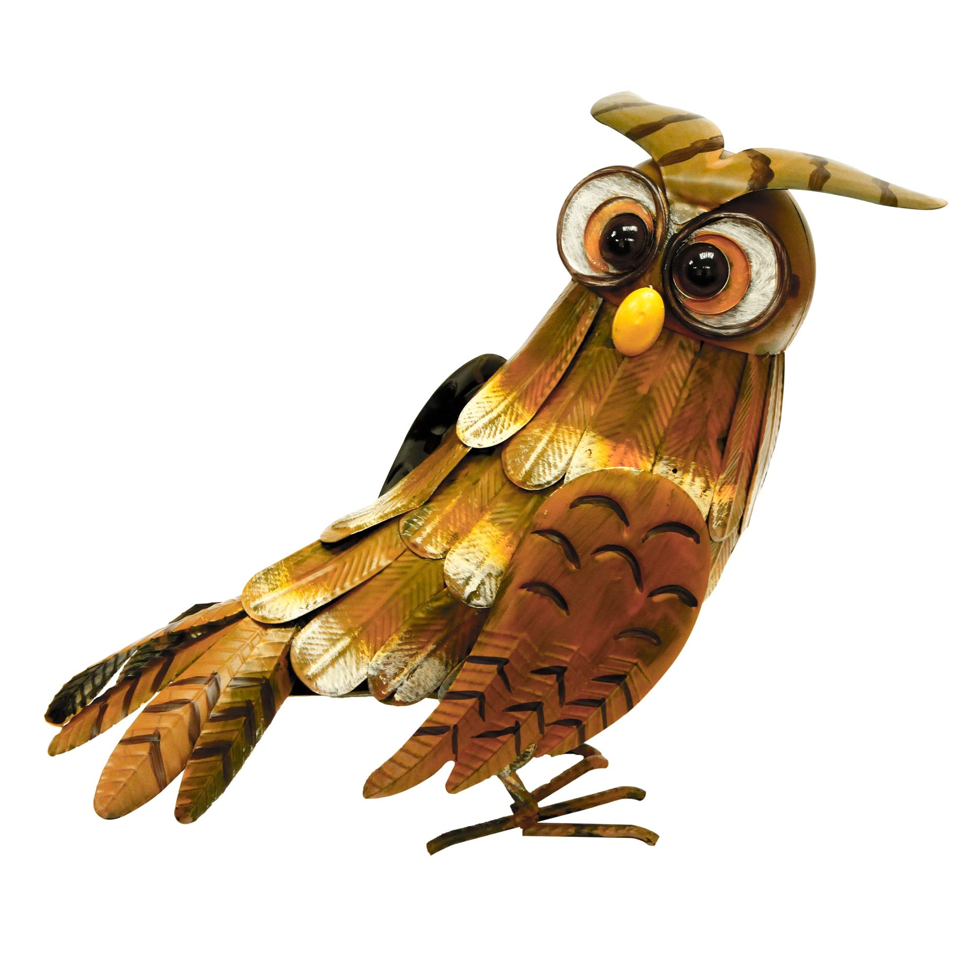 Kreatif Kraft 84002 Owl Garden Ornament