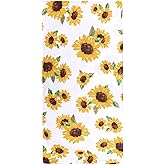 LIVILAN Microfiber Sunflower Floral Beach Towel for Women Girls Adults, 30”X60” Oversized Lightweight Pool Swim Bath Shower Towel, Thin Quick Dry Sand Proof Beach Towel Clearance Sunflower Gifts