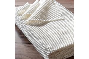 nuLOOM 7' x 9' Non-Slip Gripper Rug Pad, Cushioned for Comfort & Floor Protection, Skid Resistant Pads for Hard Floors Under Carpet Mat Cushion, Customizable Protection