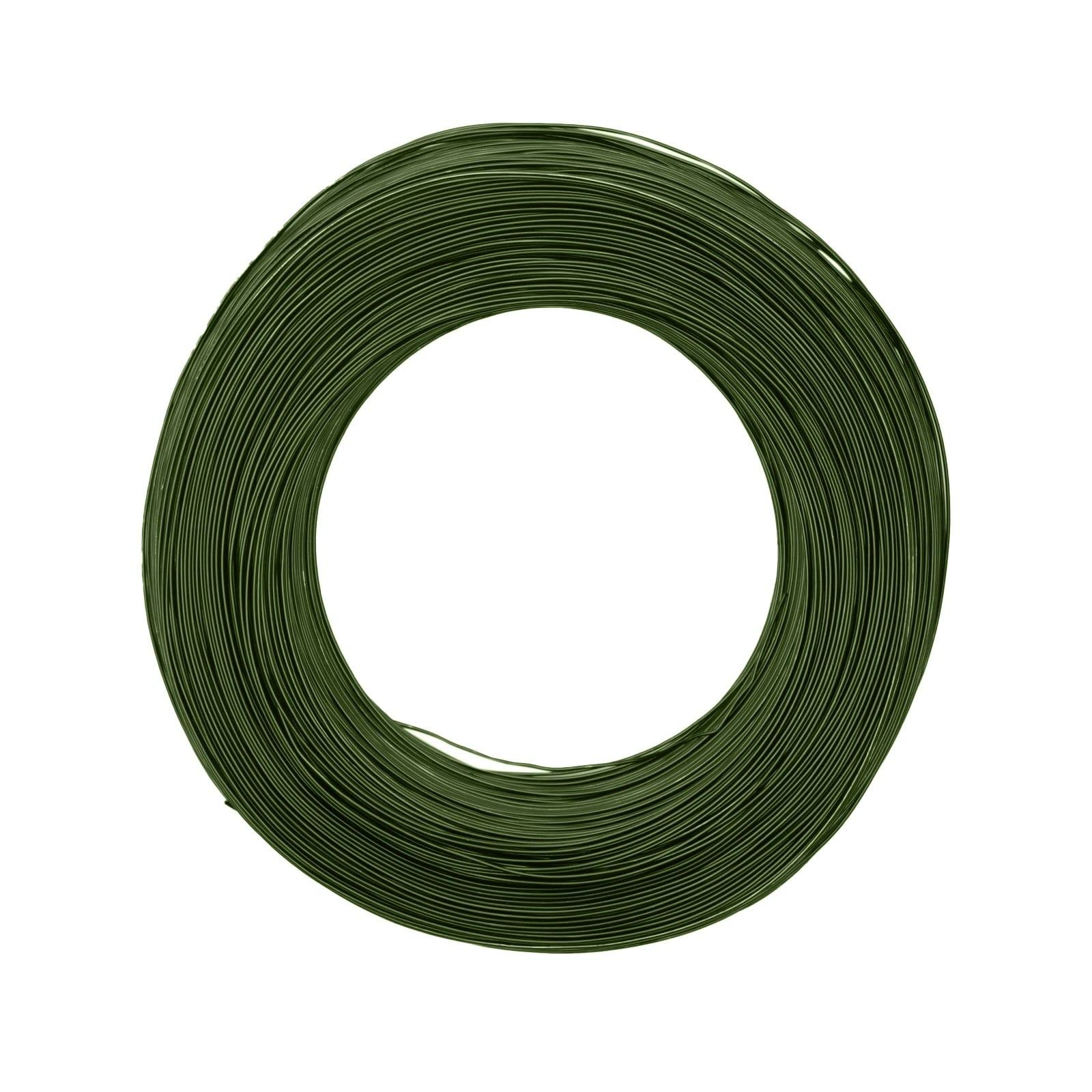 Vaessen Creative Aluminium Wire, Dark Green, One Size