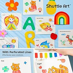 Shuttle Art Paint with Water Coloring Book for