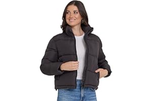 Steve Madden Cropped Puffer Jacket, Warm Winter Coats for Women, Trendy Cute Winter Jackets for Women