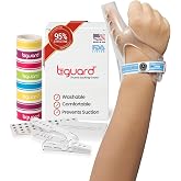 TGuard AeroThumb Wearable Dental Device for Persistent Thumb Sucking, Med | Interrupts Suction &amp; Helps Prevent Malocclusion, Washable, Comfortable, &amp; Secure Fit For Ages 5-6 (40-70 Lbs), USA-Made