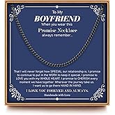 Ieftop Gifts for Men - Black/Gold/Silver Chunky Cuban Link Chain Stainless Steel Chain for Men Gift Birthday Anniversary Jewelry Gifts for Dad Husband Brother Son