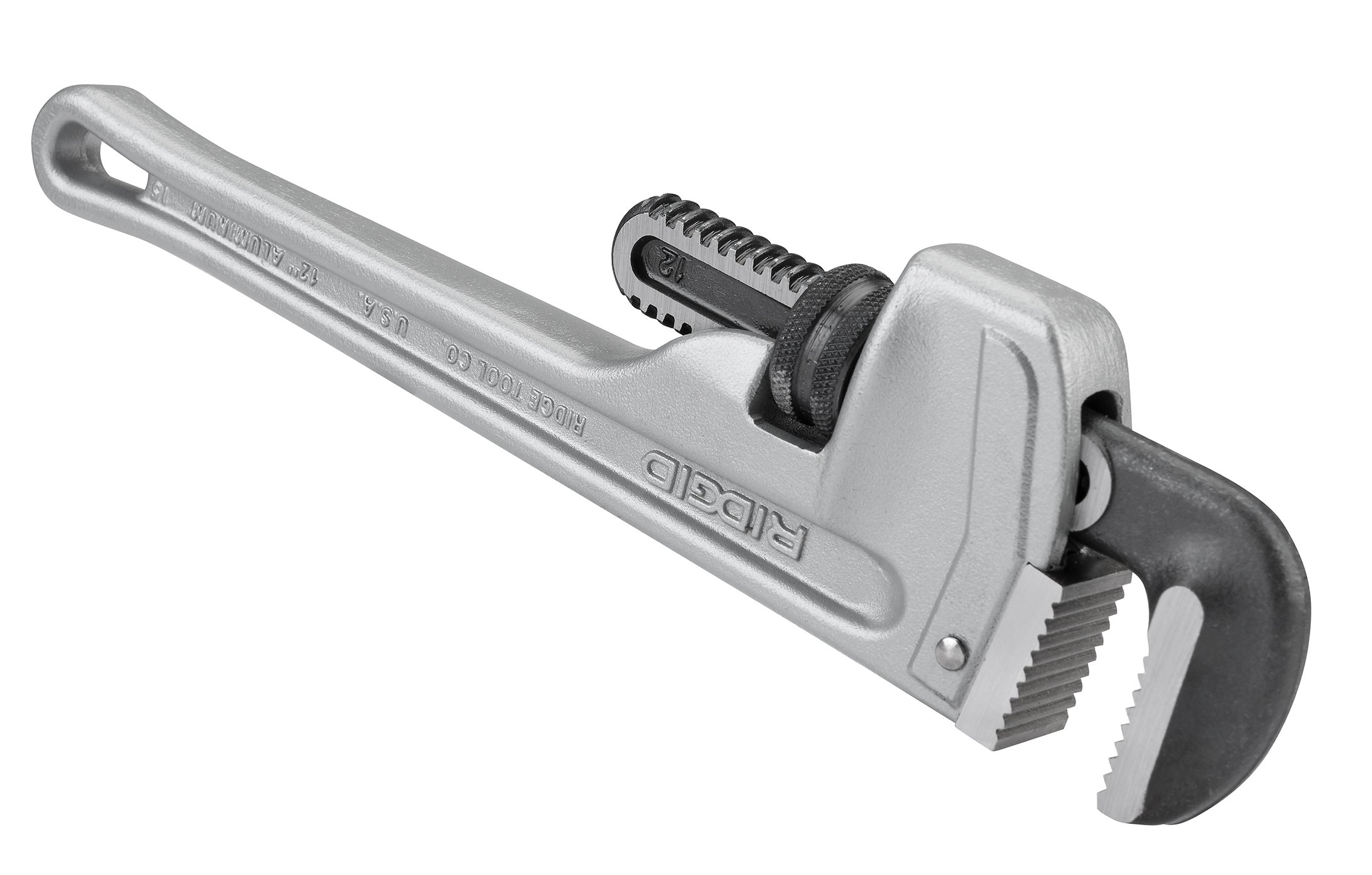 RIDGID 47057 Model 812 Aluminum Straight Pipe Wrench, 12inch Plumbing