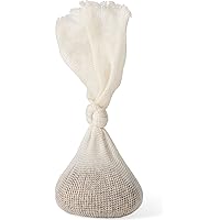 CM 14" Hops and Grain Muslin Steeping Bag - Beer Brewing Bags (Pack of 5) - Microbrew, Homebrew Filtering Accessories