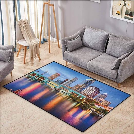 Amazon Com Living Room Rug City Hillsborough River Tampa