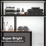 WOBANE LED Under Cabinet Lighting Kit 2m Rope Light 4 Panels 12V 120 LEDs view 3