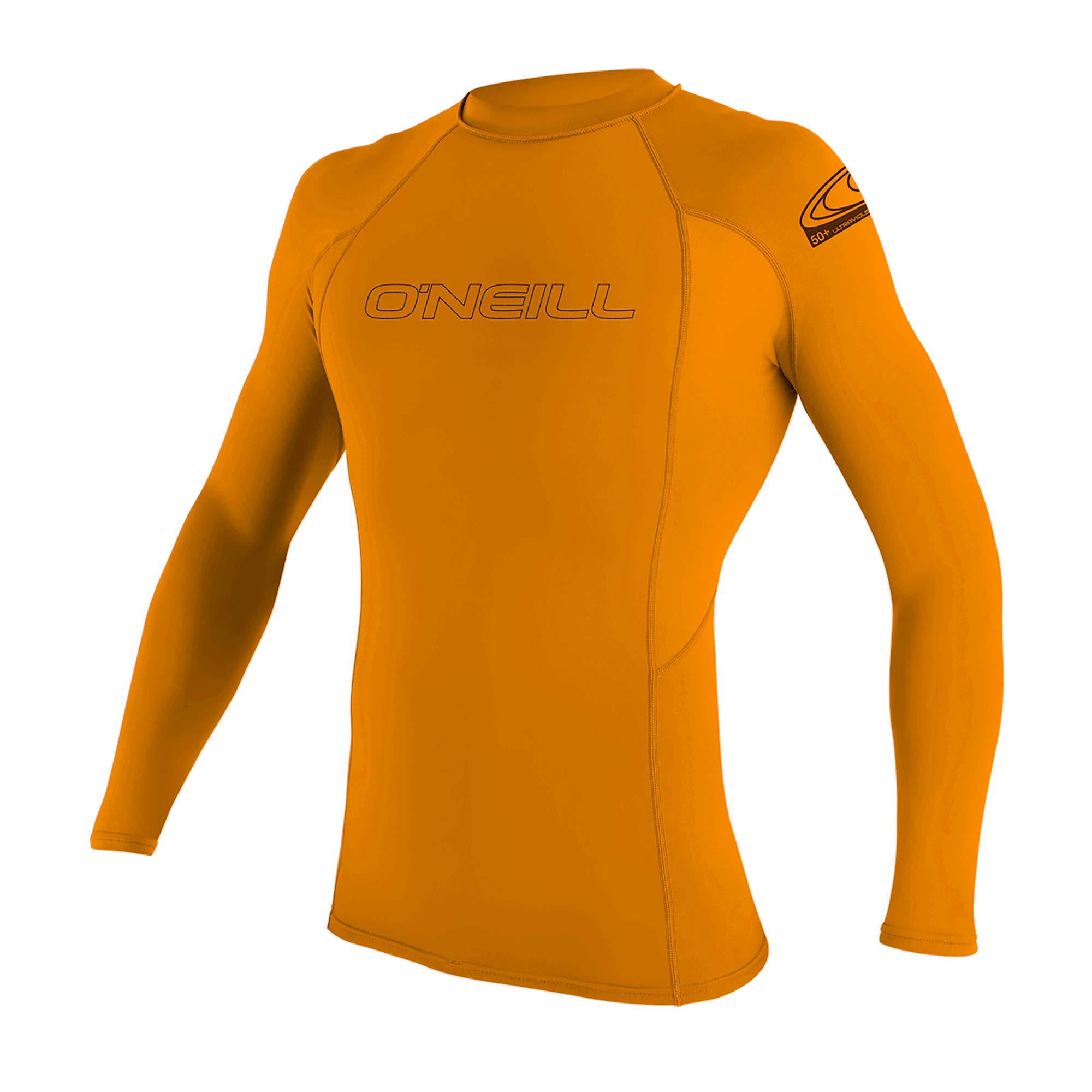 O'Neill Wetsuits Youth Basic Skins L/S Rash Guard - Blaze, 4