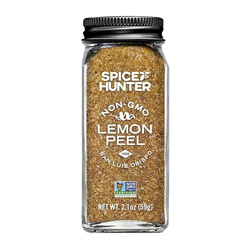 Spice Hunter Grated Lemon Peel, 2.1 Ounce (Pack of 6)