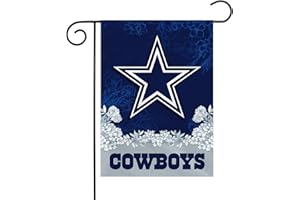 Rico Industries NFL Standard/Primary 13" x 18" Double Sided Garden Flag - Great Gift for Men, Women, & Fans