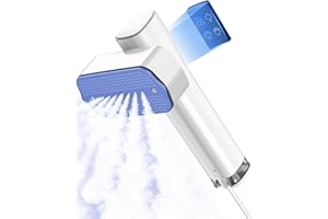 Dovety Steamer for Clothes, Portable Handheld Travel Steamer, Clothing Wrinkles Remover for Gament Steam, 1100W Powerful 2 In 1 Steamer&Iron, 100mL Water Tank Capacity, for 120V Home, Office, Travel