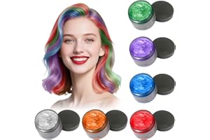 Hair Color Chalk For Kids, Stocking Suffer for Teen Girls, Natural Washable Hair Dye Temp Hair Color Cream for DIY Hairstyle 