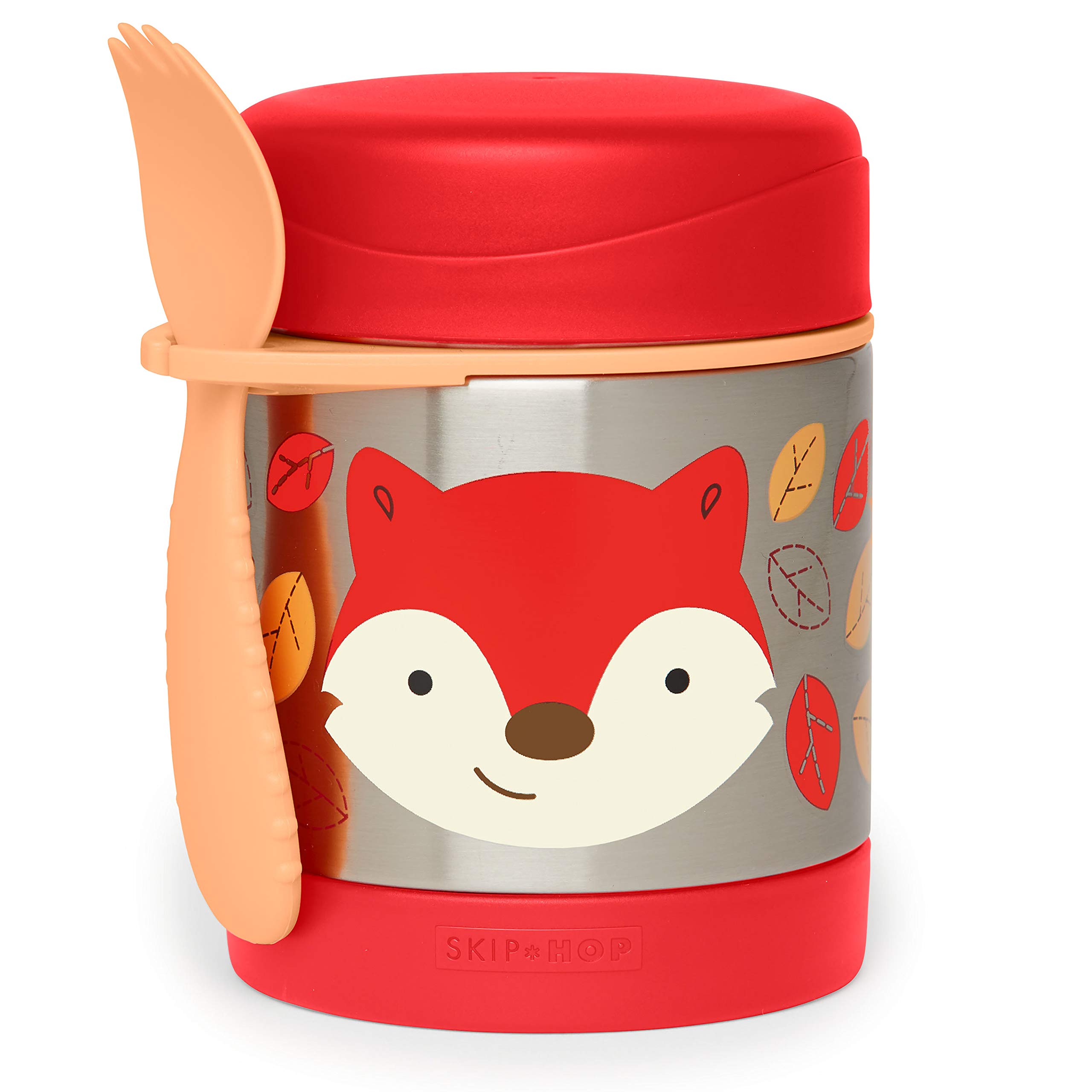 Skip Hop Zoo Insulated Food Jar, Fox 1 Count (Pack of 1),252392