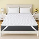 COTTONPASSION Washable Underpads California King Size 72'' x 84'' - Waterproof Reusable Heavy Absorbency Incontinence Bed Pads with Straps - Bedwetting Mattress Protector for Kids & Adults