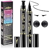 iMethod Winged Eyeliner Stamp, Waterproof &amp; Smudge-proof, 2 Pens 10 mm New