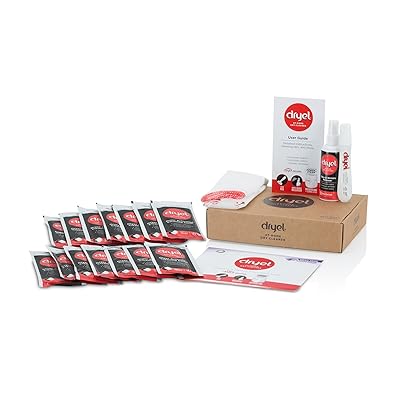 Dryel At-Home Mega Dry Cleaner Starter Kit, Includes Dry Cleaning Cloths and To-Go Stain Removal Pen - 14 Load Capacity