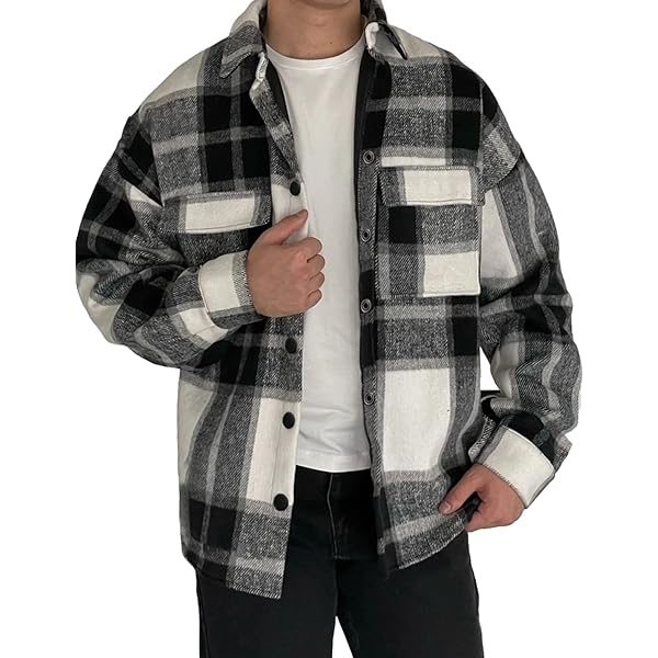 【新品】 Shirt Jacket In Wool Flannel M1 Carhartt Lumberjack Flannel Sherpa Jacket - 71workx's Choice