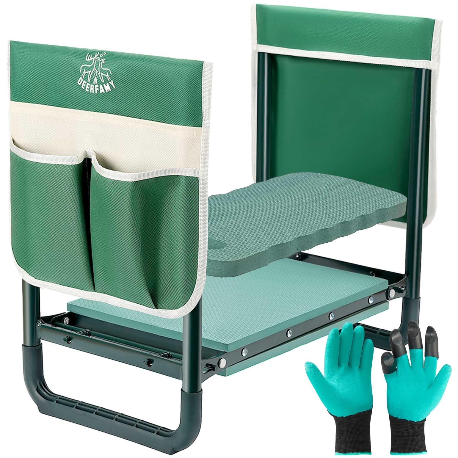 Mua DEERFAMY Garden Stool 10.2" Width, Garden Kneeler and Seat Load Cap ...