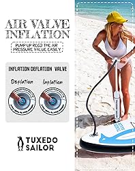 Tuxedo Sailor 10'6"×33"×6" Inflatable Stand Up